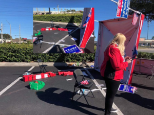Man Drives van into Trump Voter Registration event in Jacksonville, Florida