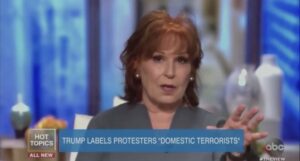 Joy Behar Calls Trump A ‘Domestic Terrorist’